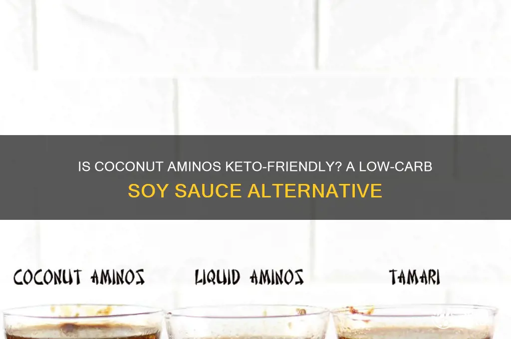is coconut aminos keto friendly