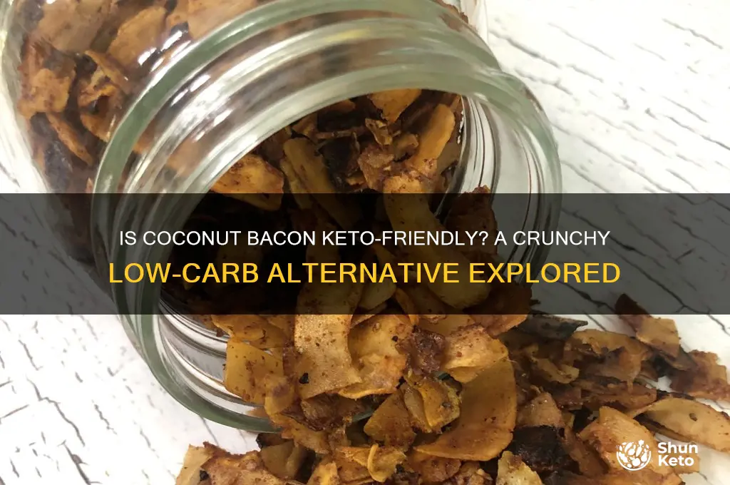 is coconut bacon keto