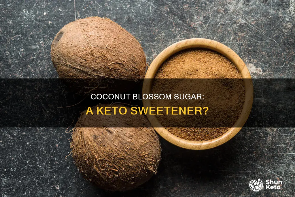 is coconut blossom sugar keto