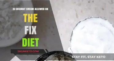 Coconut Cream: Friend or Foe on the Fix Diet?