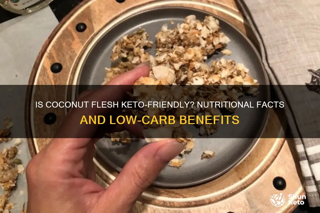 is coconut flesh keto