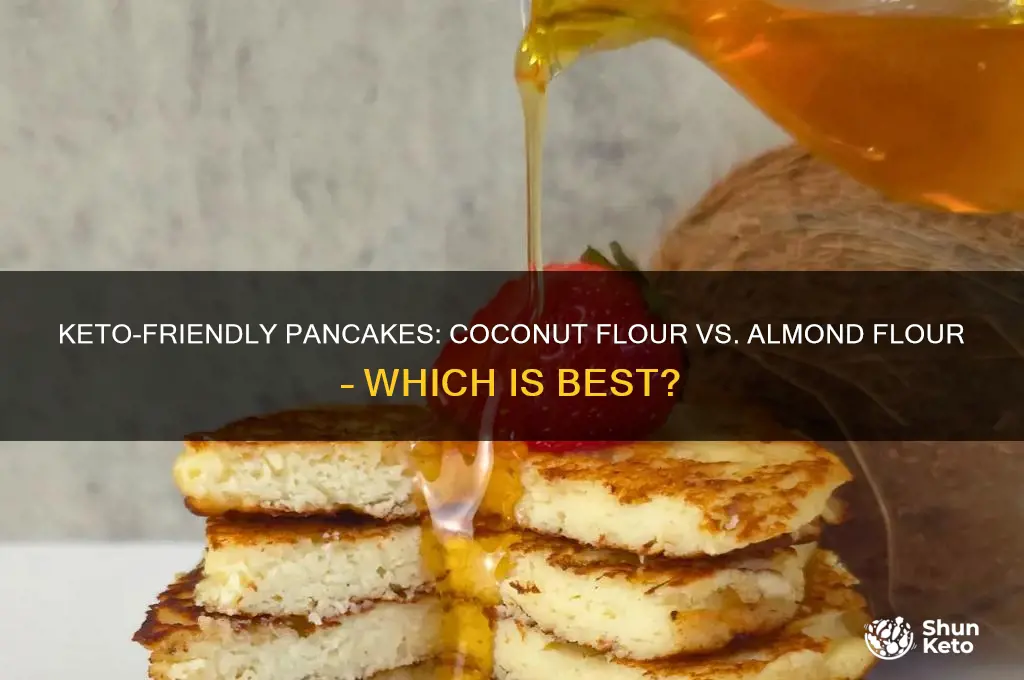 is coconut flour and almond pancakes keto