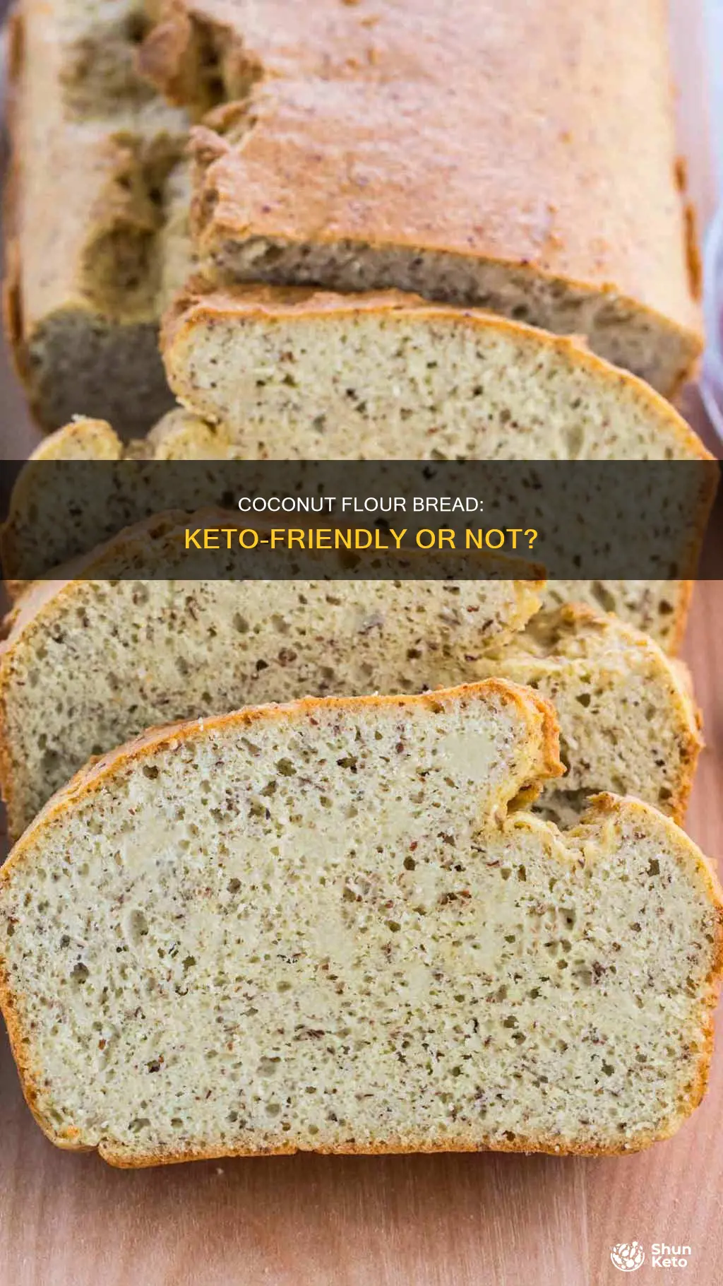 is coconut flour bread keto