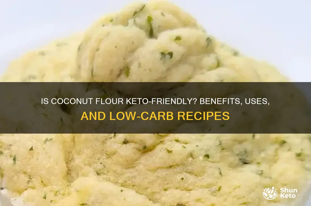 is coconut flour keto