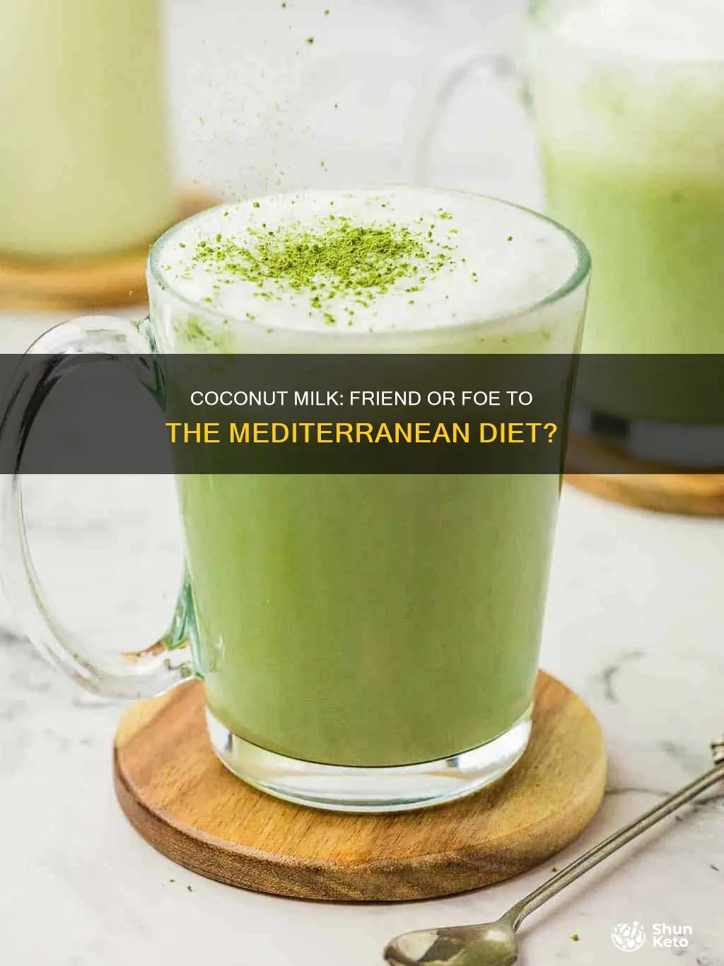 is coconut milk allowed on mediterranean diet