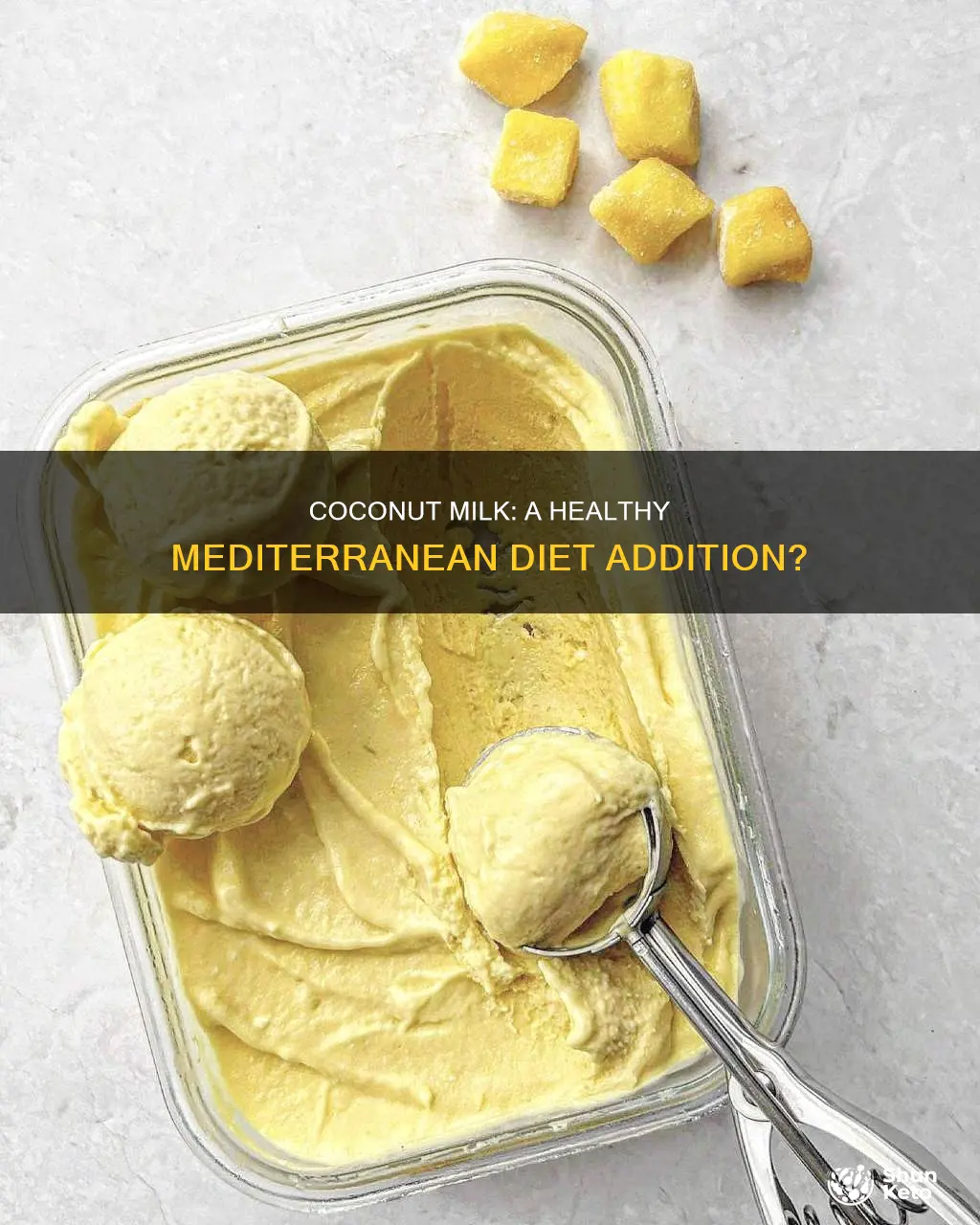 is coconut milk ok on mediterranean diet