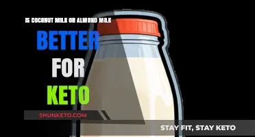 Keto Milk Showdown: Coconut vs. Almond - Which is Best?