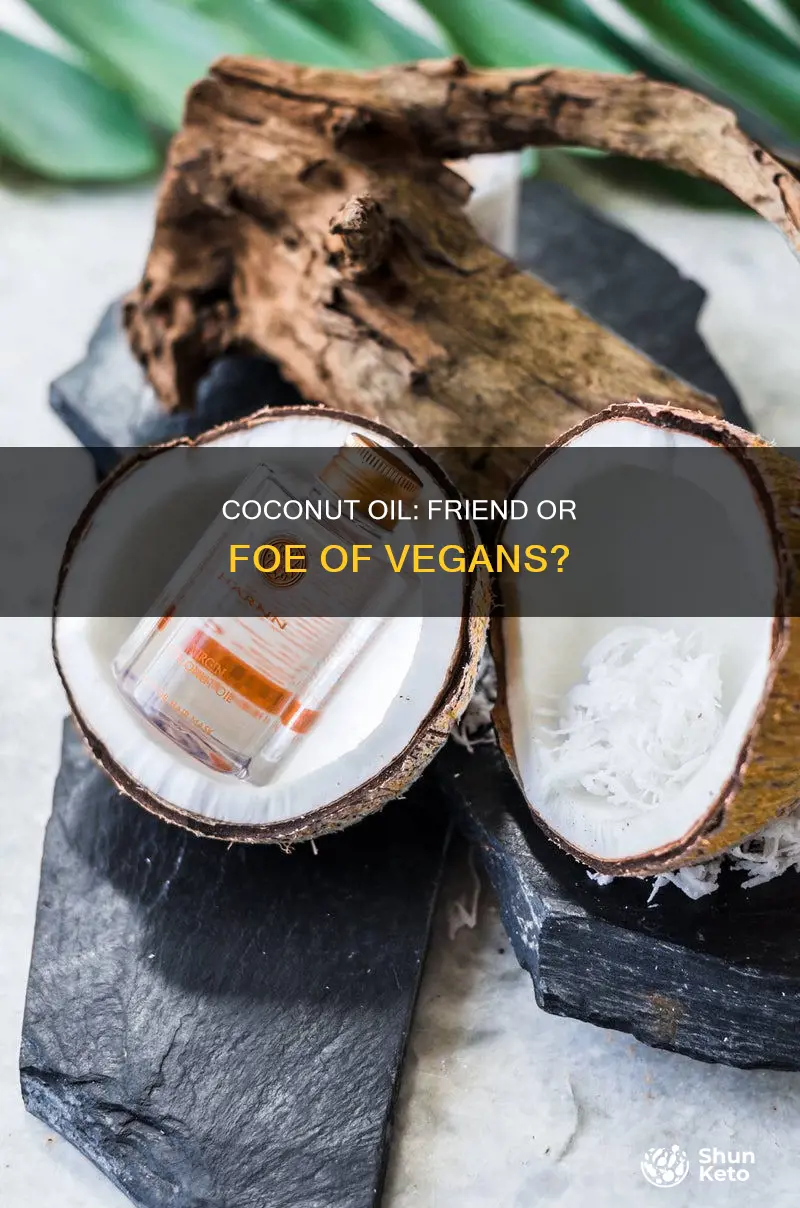 is coconut oil compatable with a vegan diet