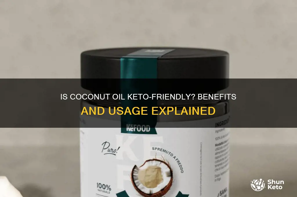 is coconut oil keto diet friendly