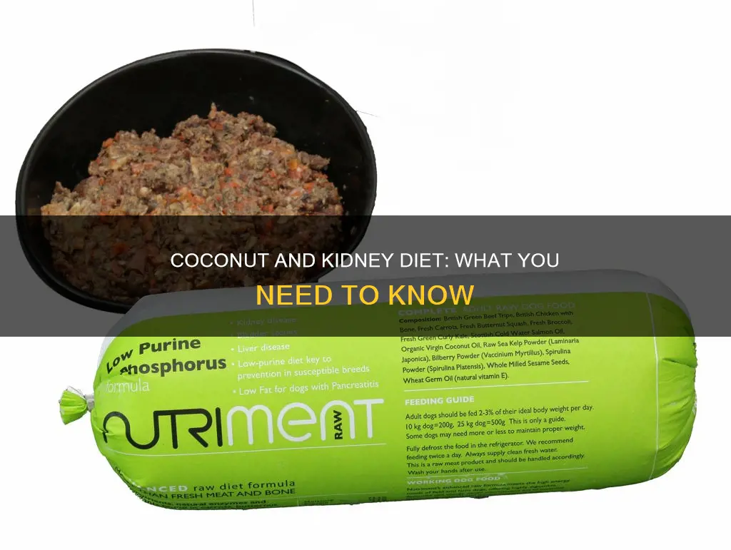 is coconut ok for kidney diet