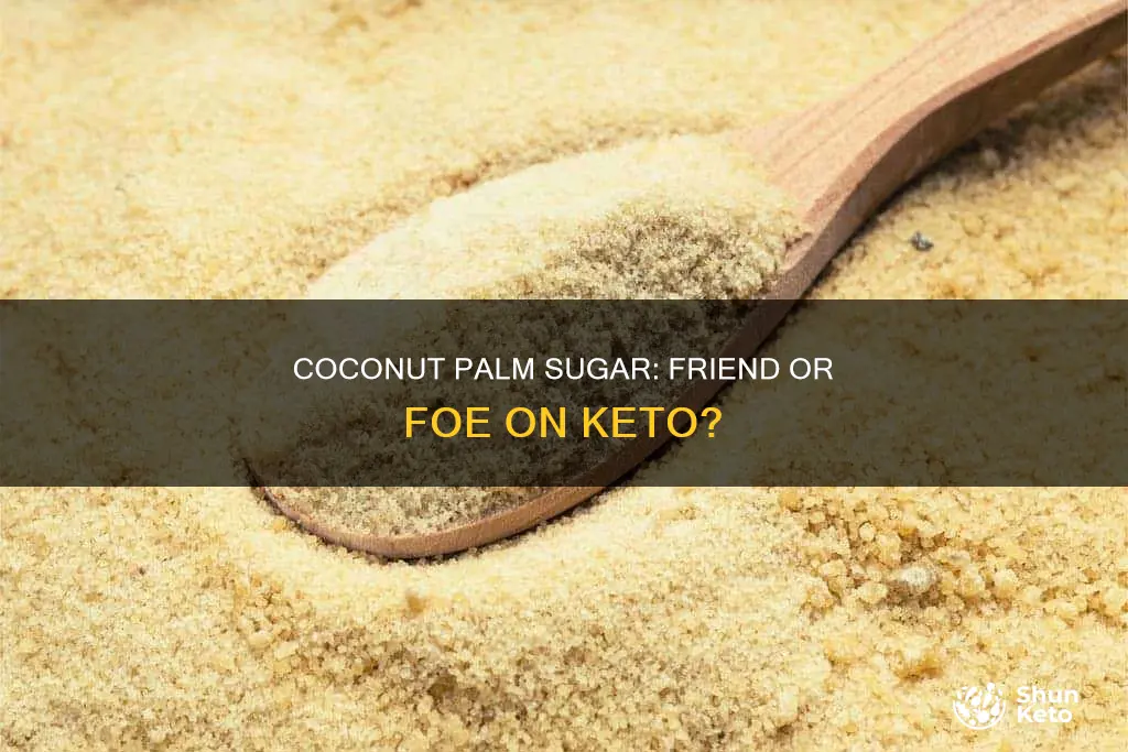 is coconut palm sugar allowed on keto