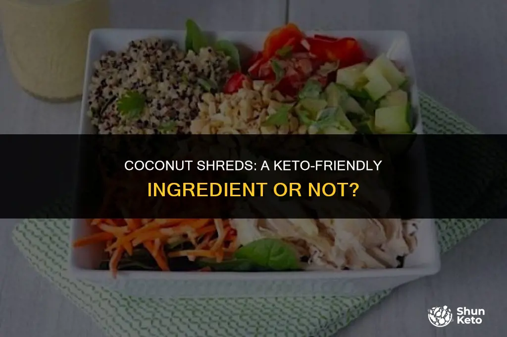 is coconut shreds keto