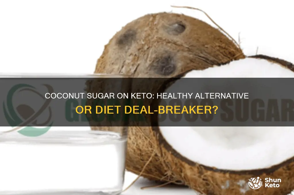 is coconut sugar ok to eat on the keto diet