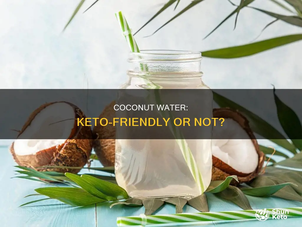 is coconut water keto approved