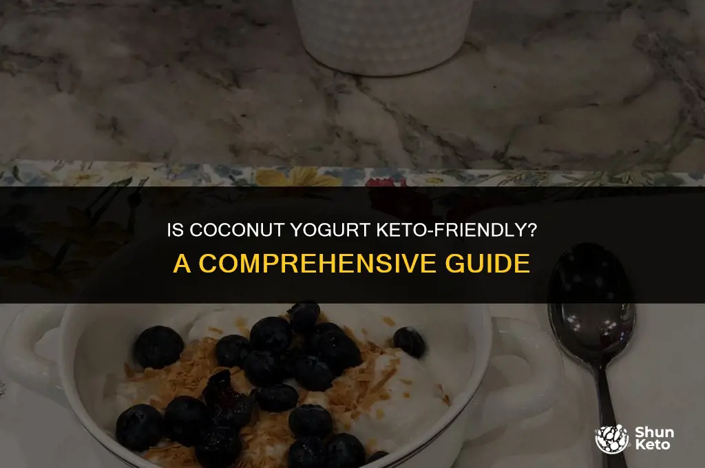 is coconut yoghurt keto