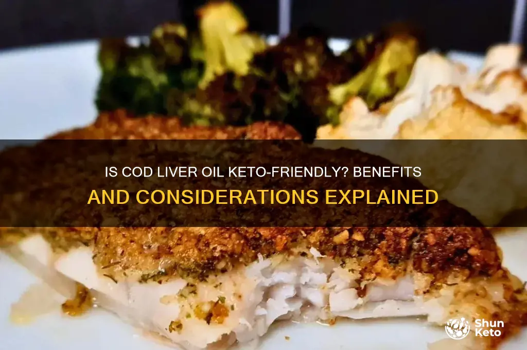 is cod liver oil keto friendly