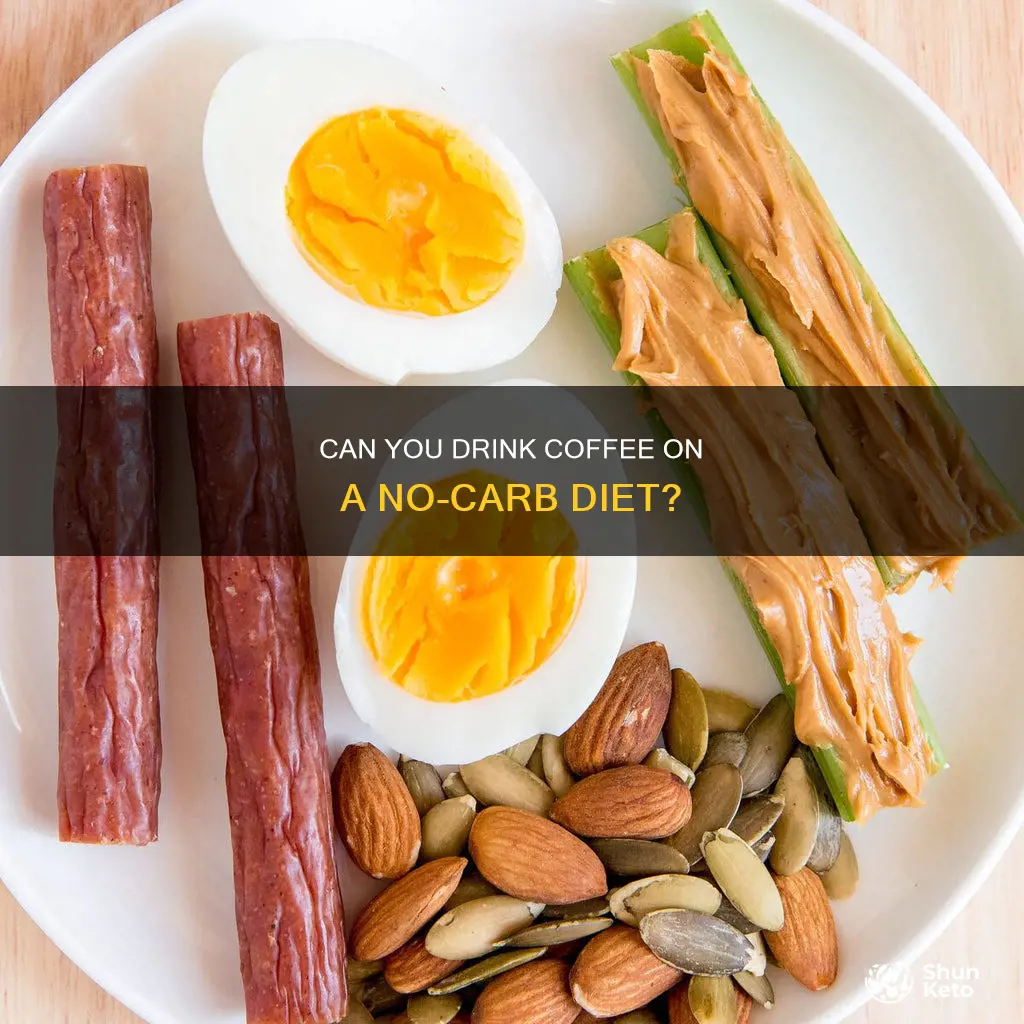 is coffee allowed on no carb diet