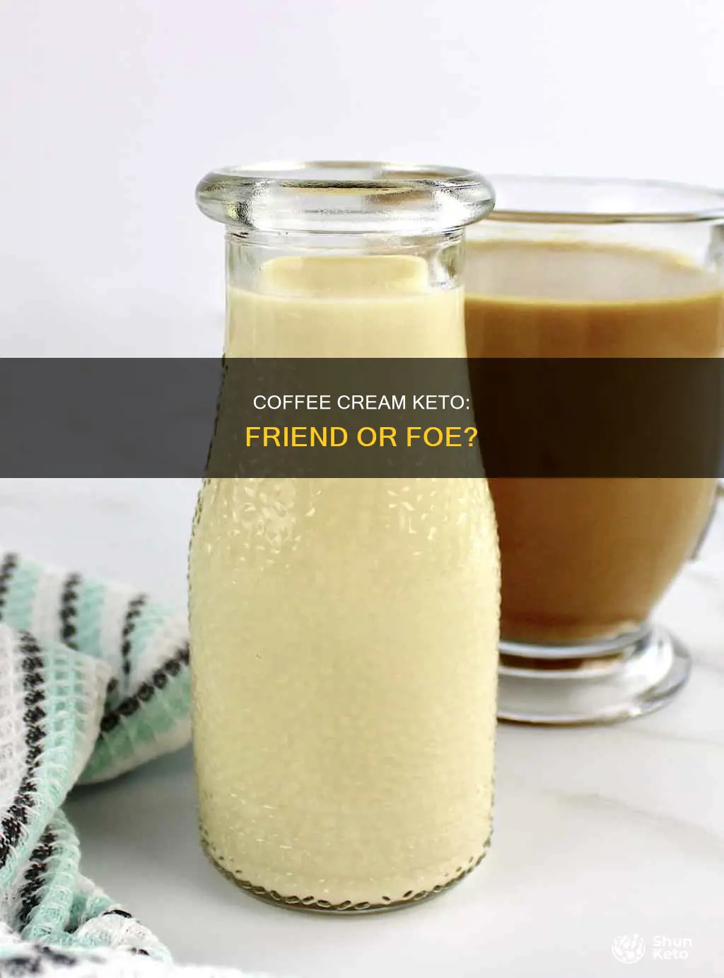 is coffee cream keto