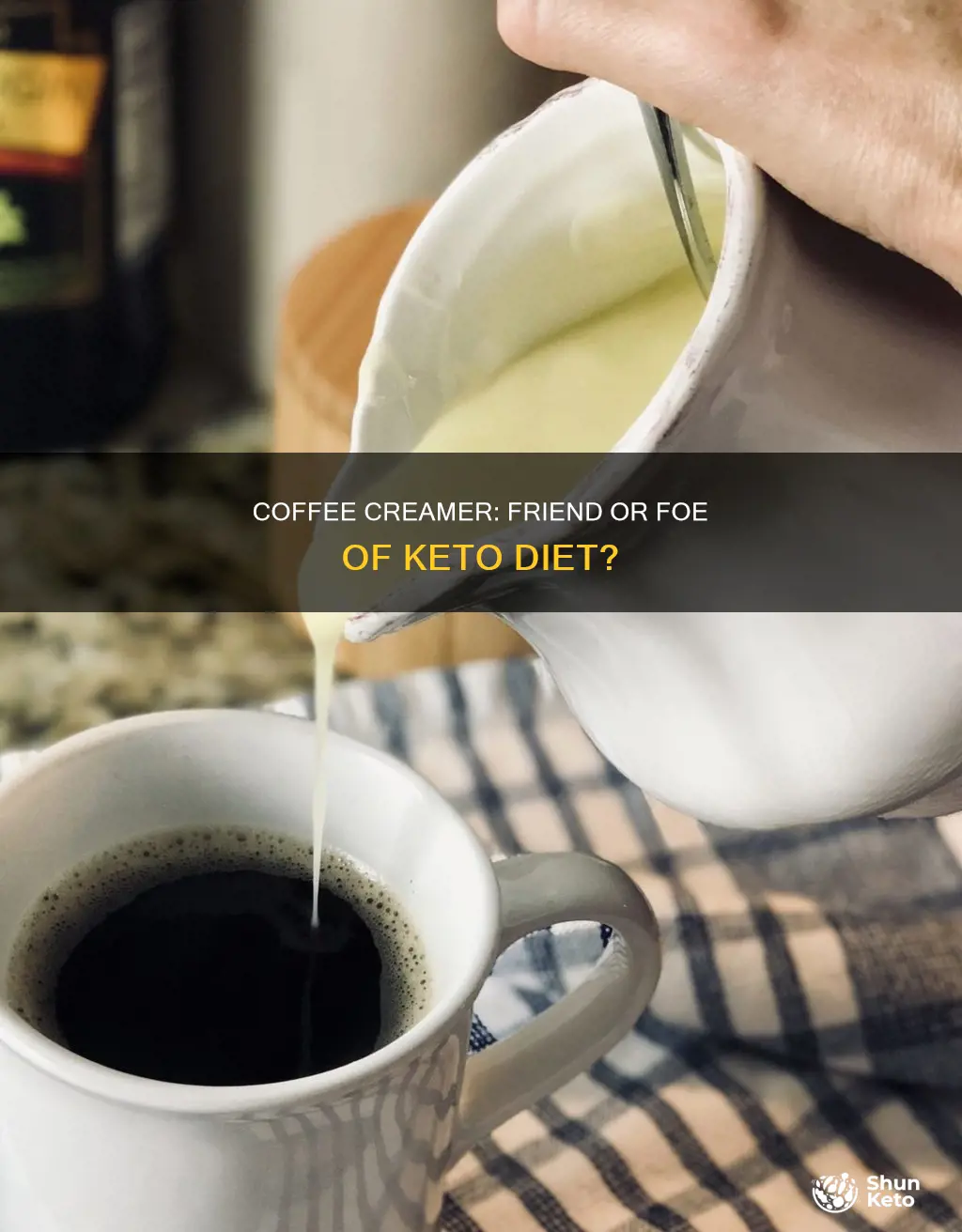 is coffee creamer bad for keto