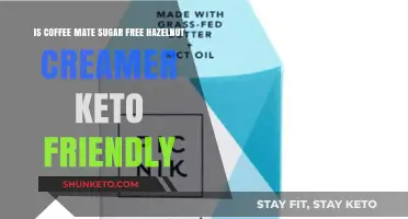 Is Coffee Mate Sugar Free Hazelnut Creamer Keto-Friendly?