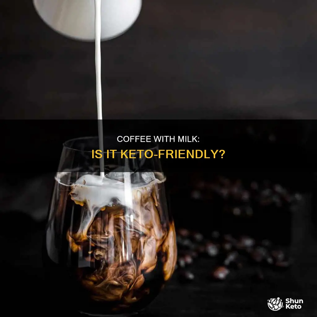 is coffee with milk keto