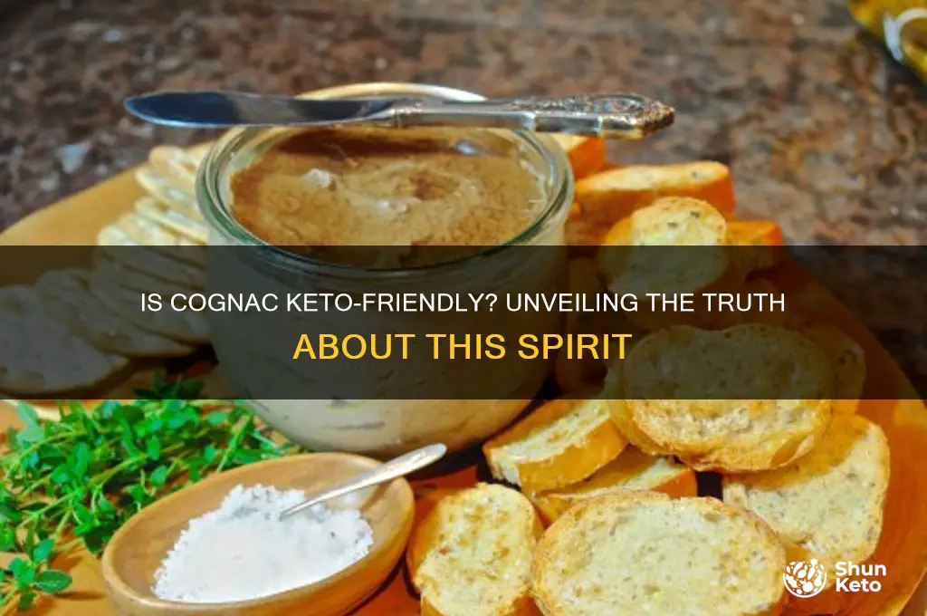 is cognac keto friendly