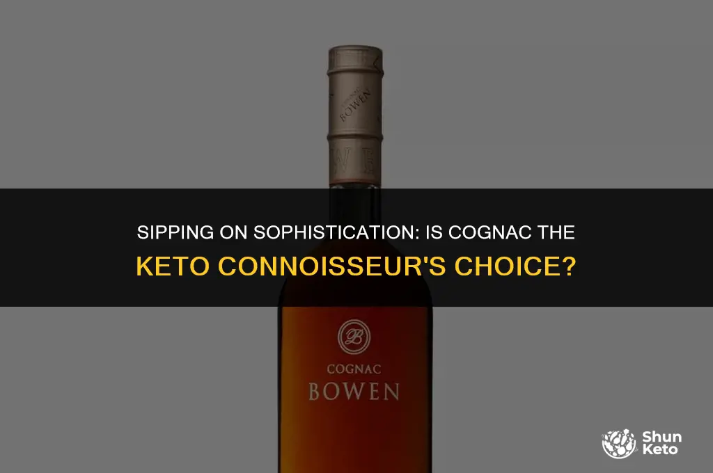 is cognac keto