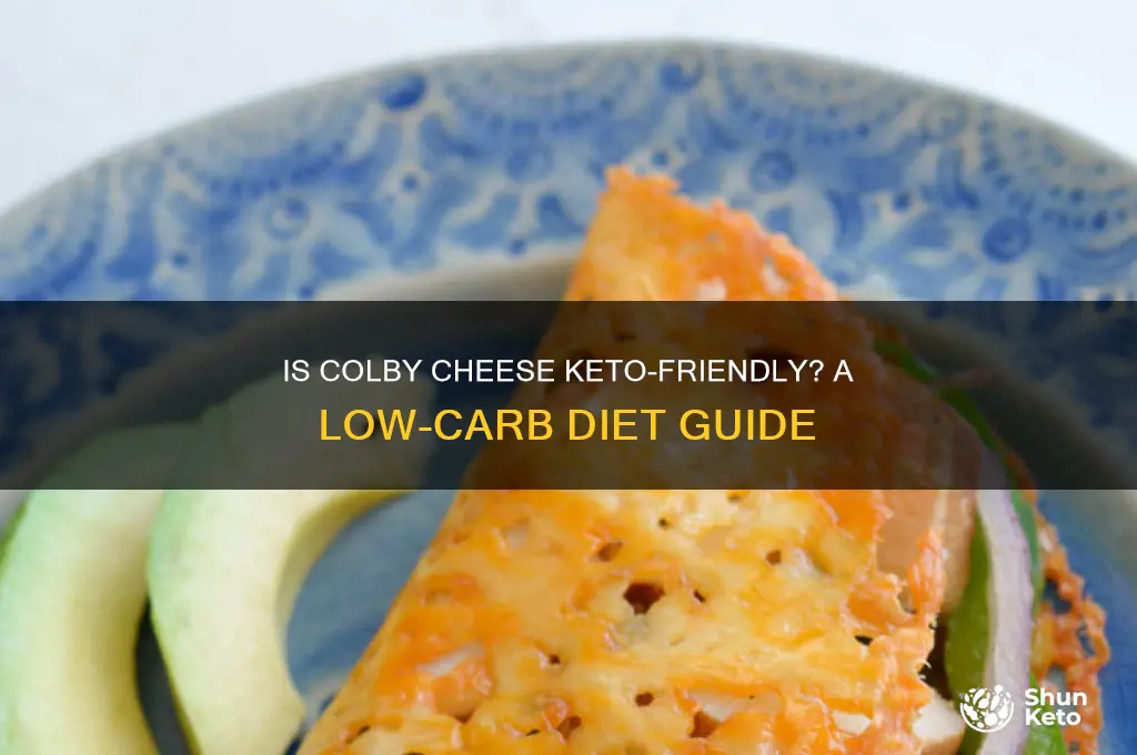 is colby cheese keto friendly