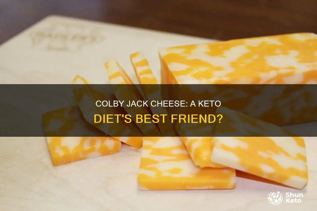 is colby jack cheese keto