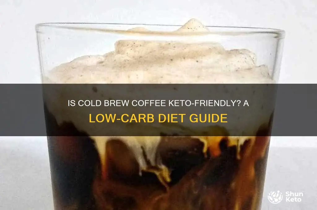 is cold brew coffee keto friendly