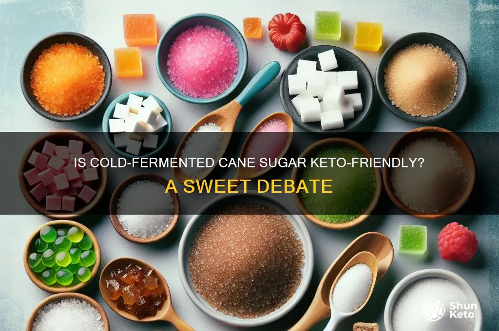 is cold fermented cane sugar keto-friendly