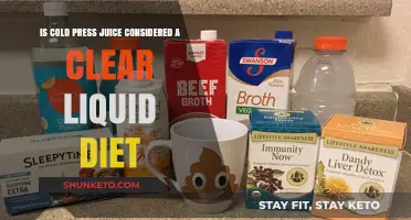Cold-Pressed Juice: Clear Liquid Diet or Not?