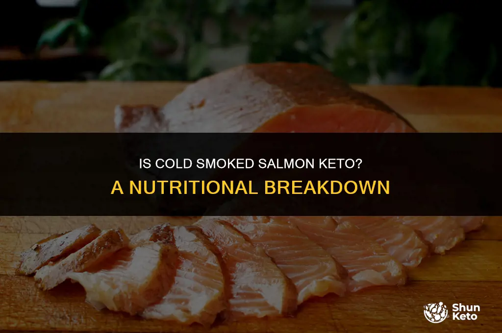is cold smoked salmon keto