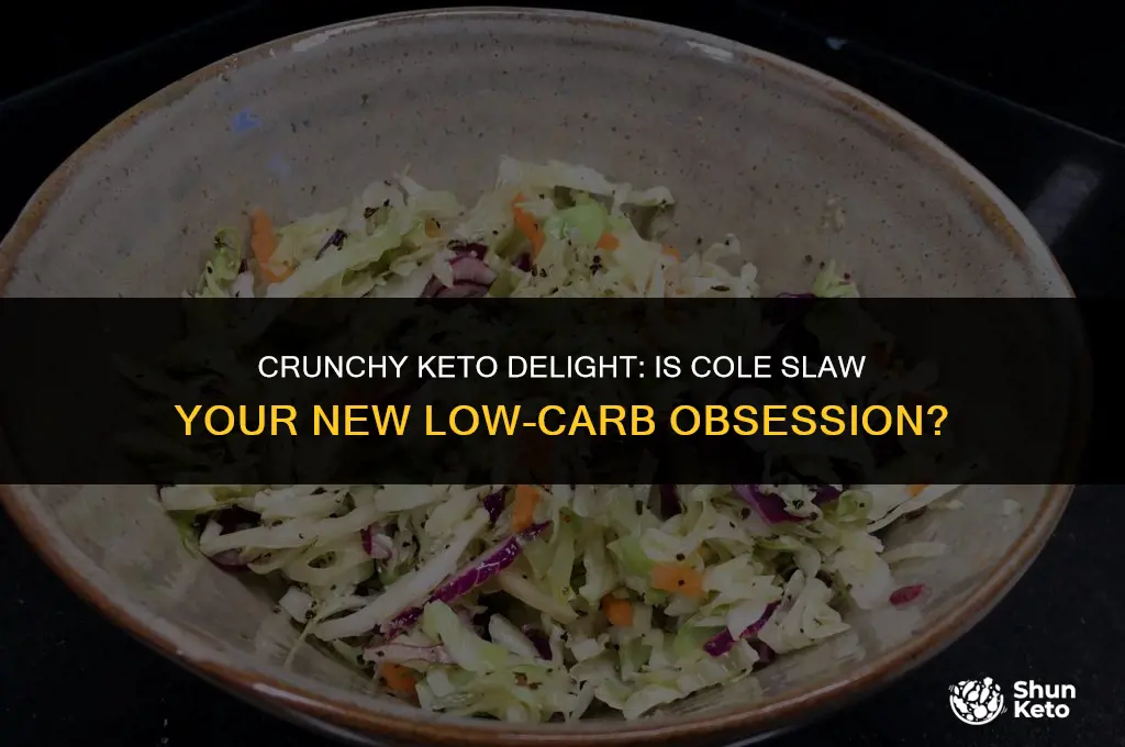 is cole slaw on keto