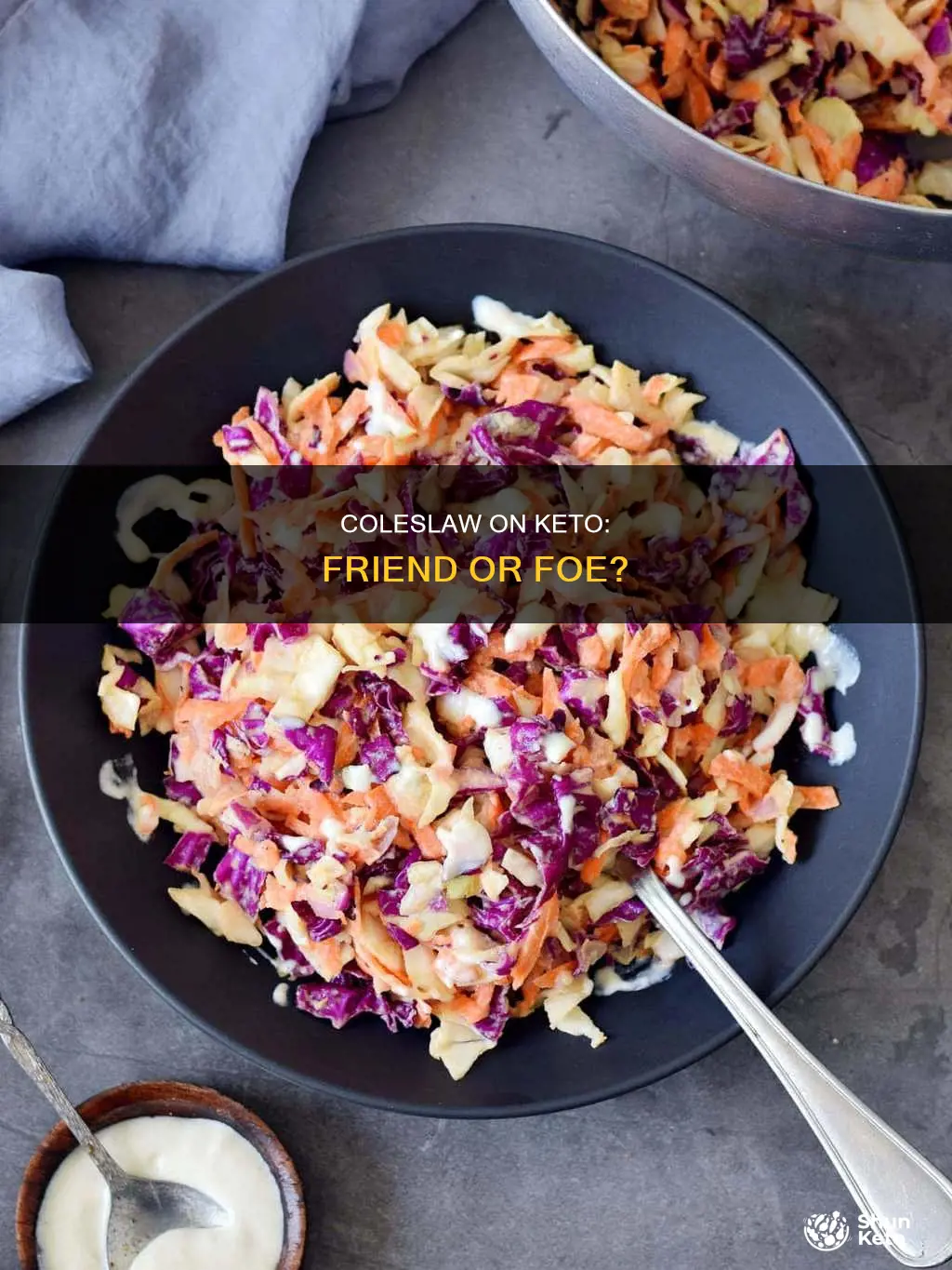 is coleslaw a keto food