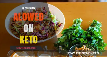 Keto-Friendly Coleslaw: A Crunchy Delight for Low-Carb Diets