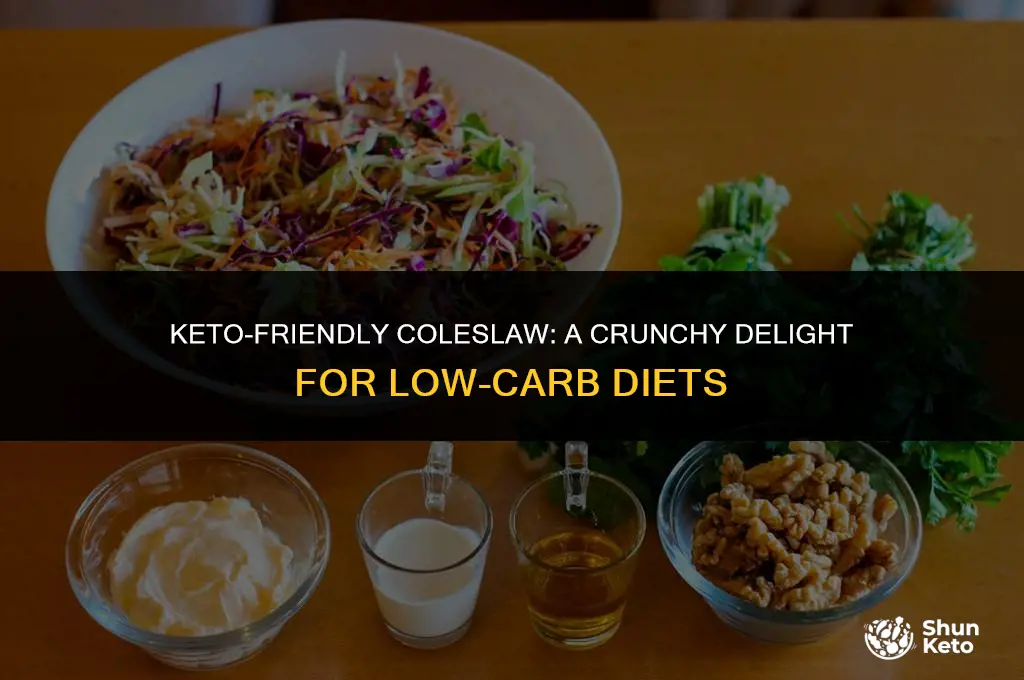 is coleslaw alowed on keto