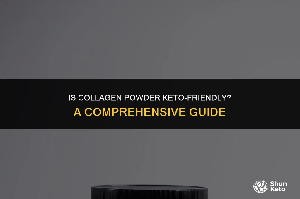 is collagen powder keto