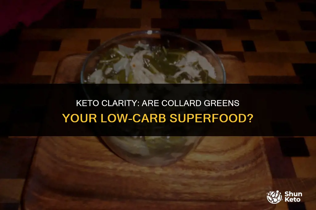 is collard green keto