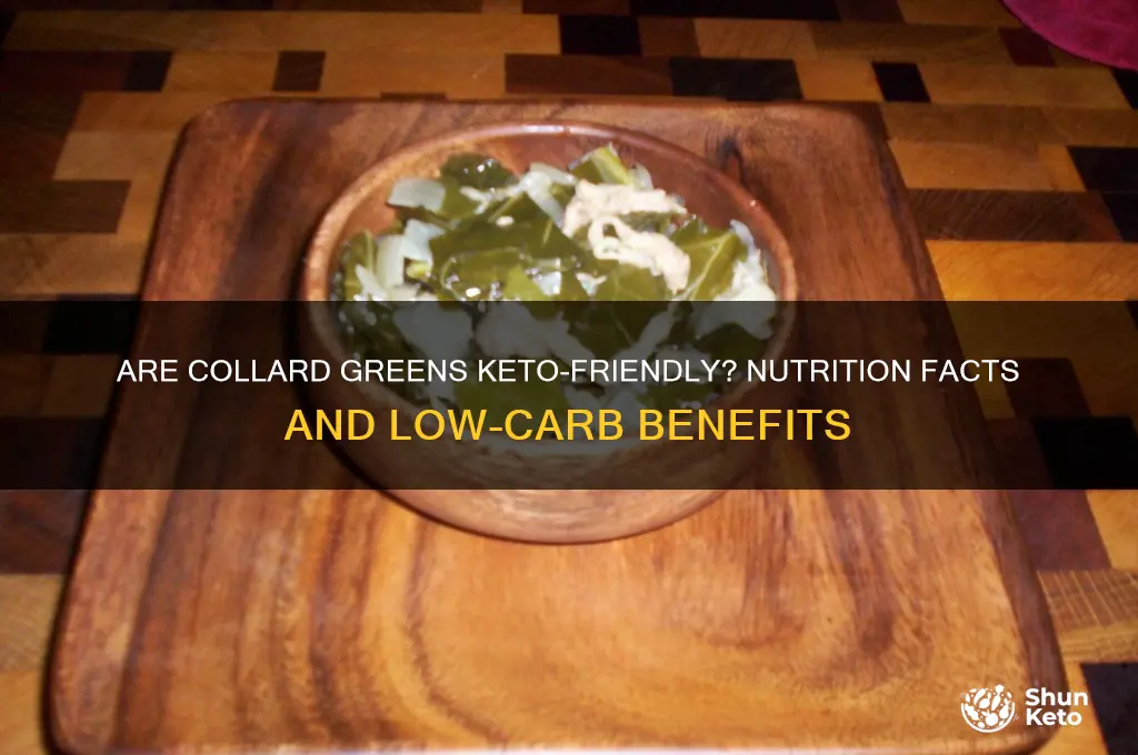 is collard greens keto friendly