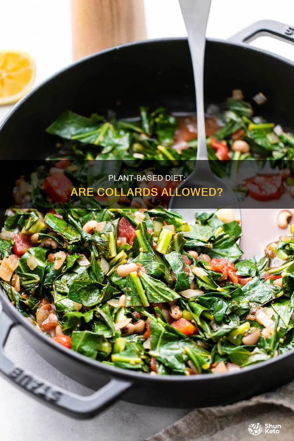 is collards allowed on the plant based diet