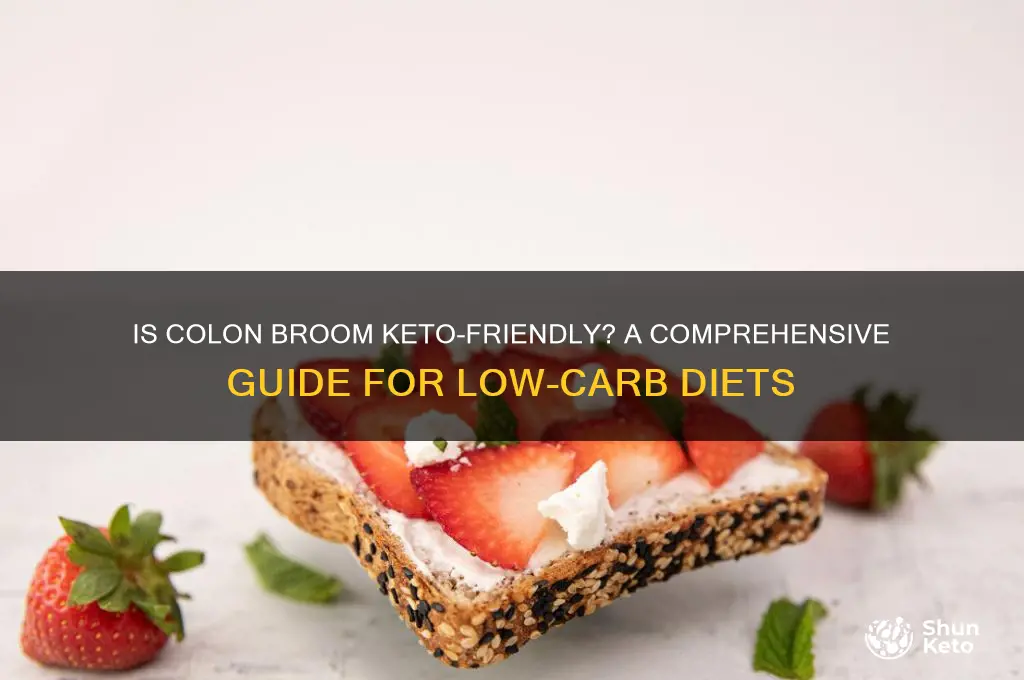 is colon broom keto friendly