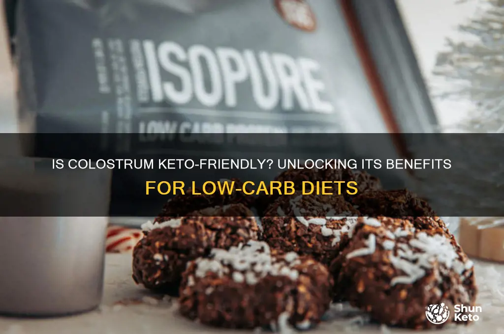 is colostrum keto friendly