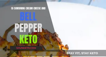 Keto Cream Cheese and Bell Pepper Combination