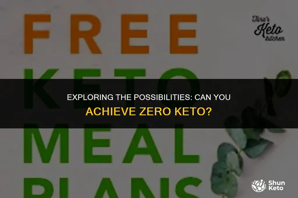 is come zero keto