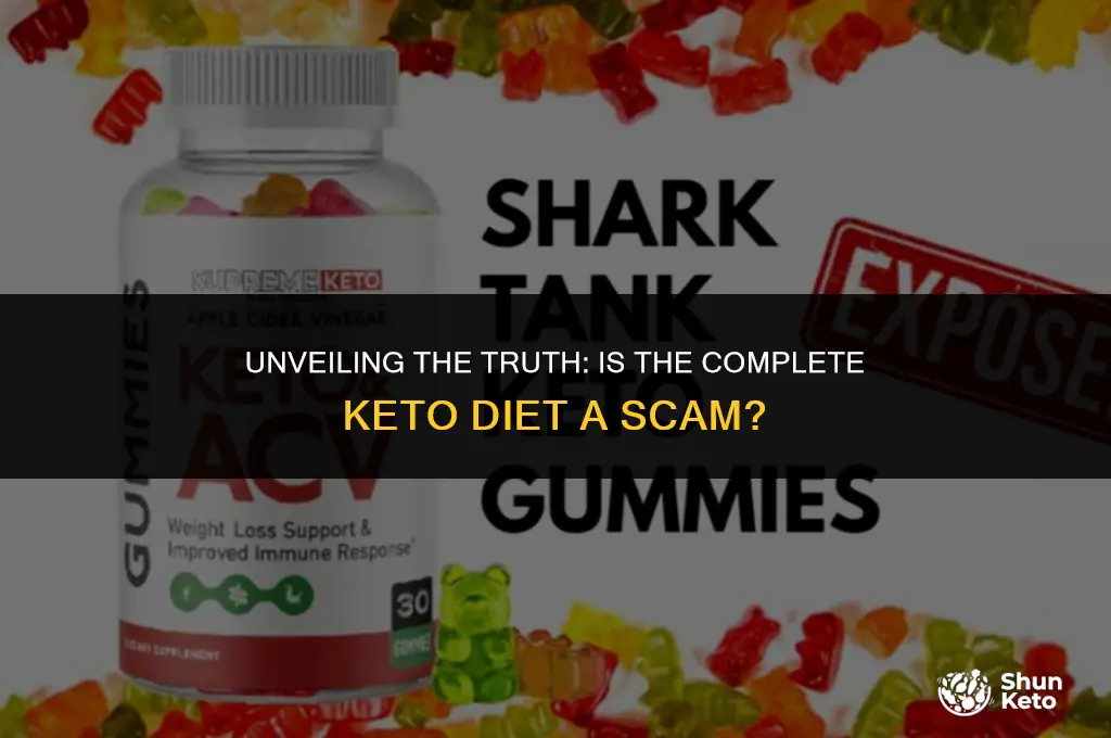 is complete keto a scam