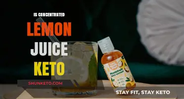 Squeezing the Truth: Is Concentrated Lemon Juice Keto-Friendly?