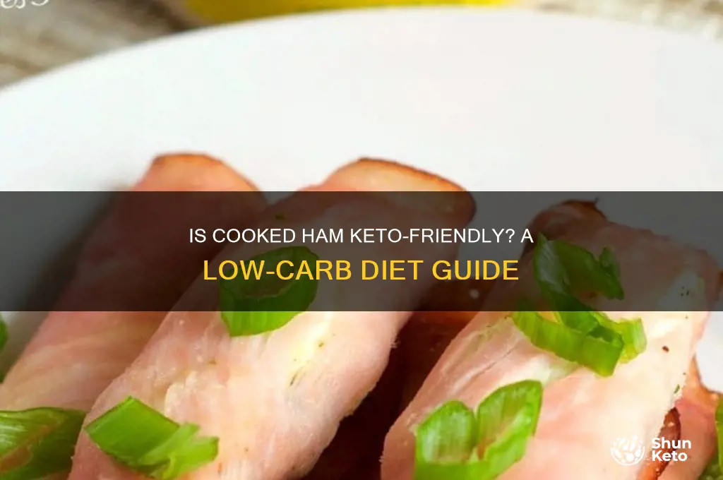 is cooked ham keto friendly