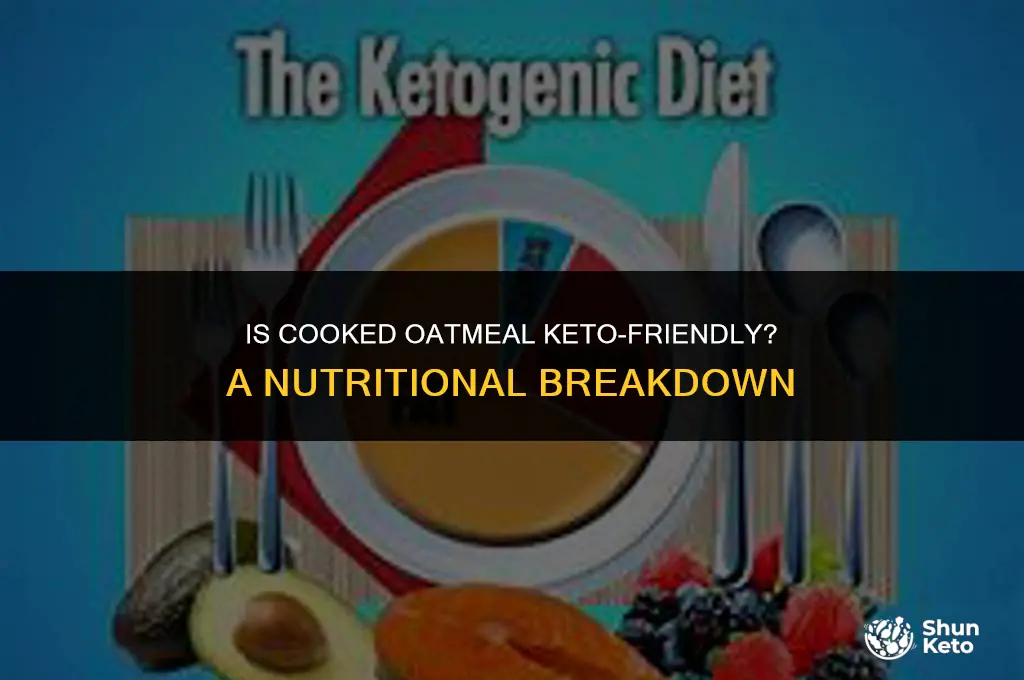 is cooked oatmeal keto