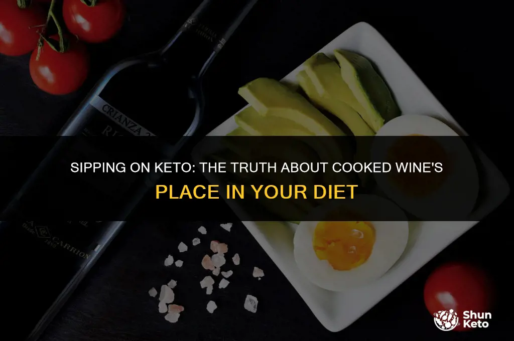 is cooked wine on keto